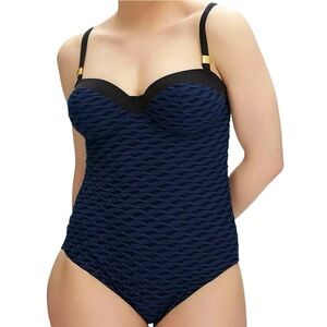 Fantasie Sarasota Swimsuit Size M 32 D (see tag) Tummy Control Bandeau Bra
